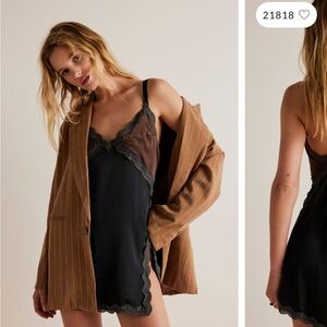 On the Rise Mini Slip Dress